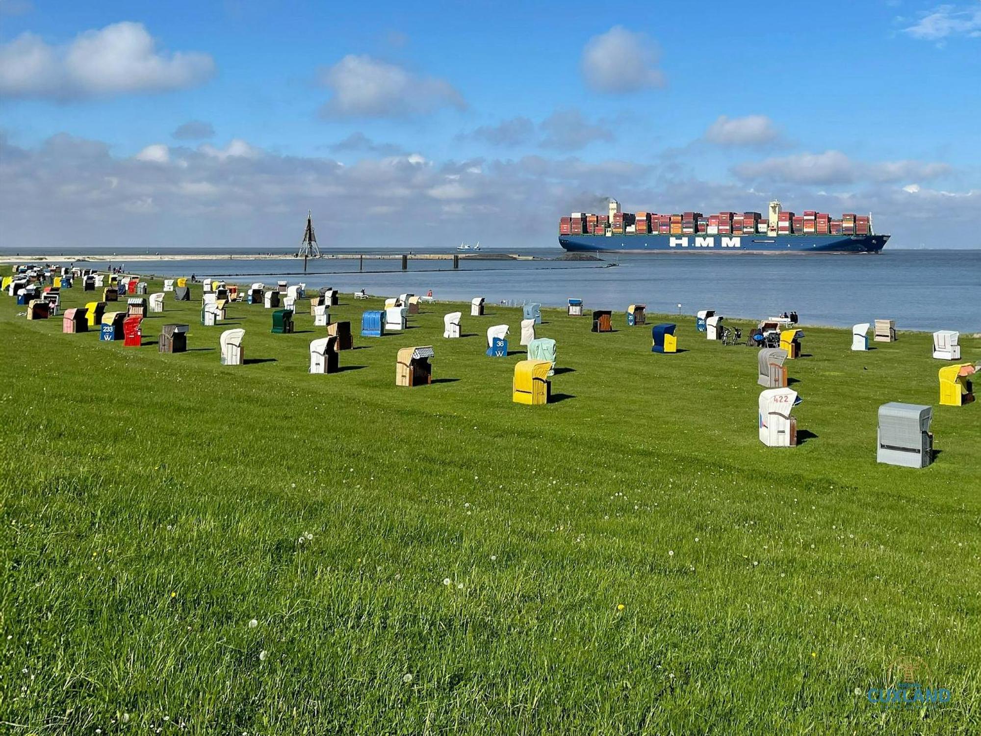 Urlaub Direkt Im Hafen Apartment Cuxhaven Exterior photo
